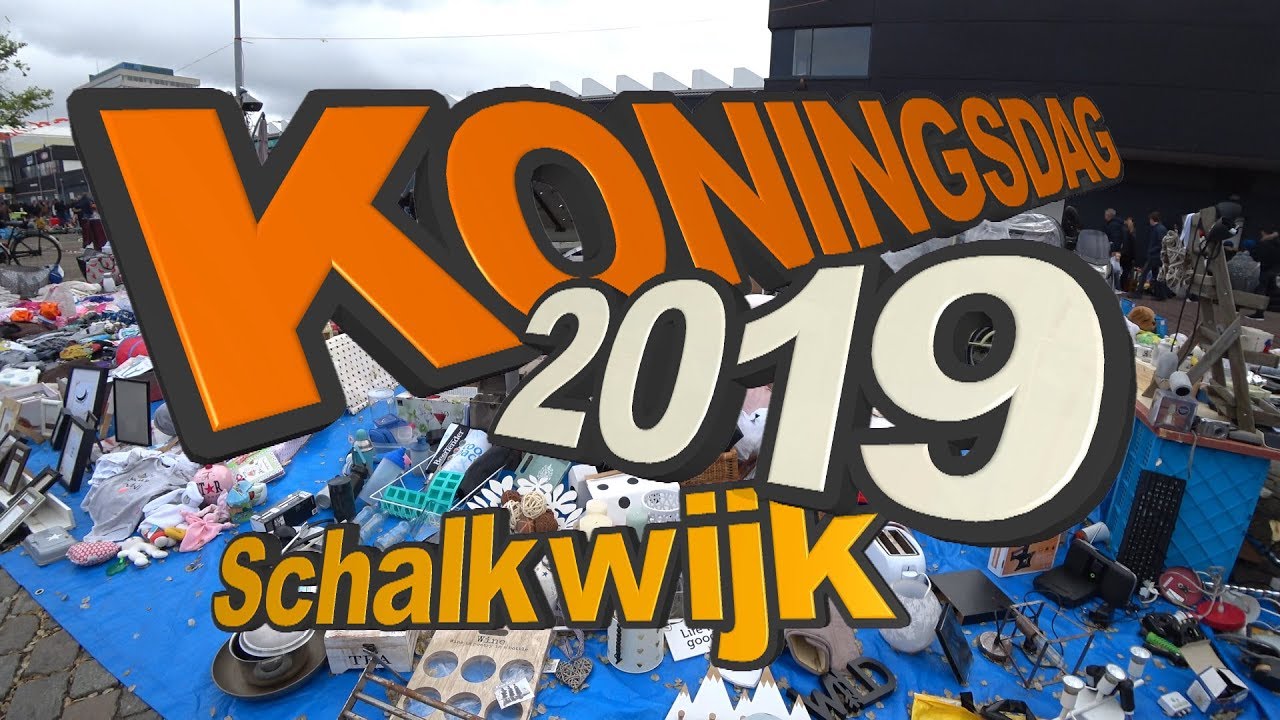 Koningsdag in Schalkwijk, Haarlem