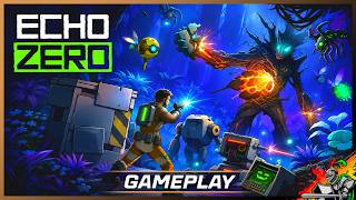 ECHO ZERO PC Gameplay | Explore the Depths, Rally Droids and Fortify Your Base Before the Next Wave