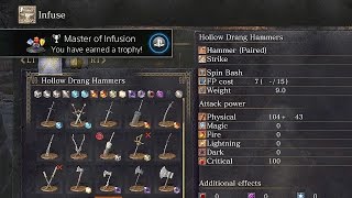 Master of Infusion Trophy Dark Souls 3 on PS4