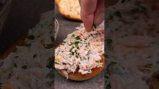 5-Minute Salmon Cream Recipe | Quick & Delicious Breakfast!🔥