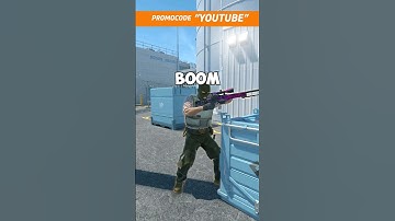 Cool CT Peeking Flash on CS2 Nuke #shоrts