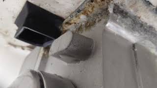 Anchor winch inspection and issues found.