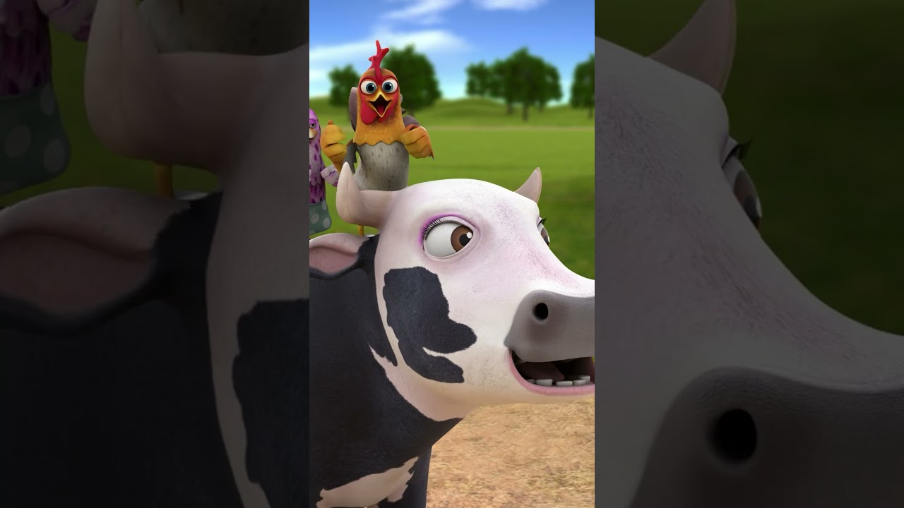 Lolo the Bull 🐂 Zenon The  Farmer 👨‍🌾 Kids Kingdom Hindi Rhymes