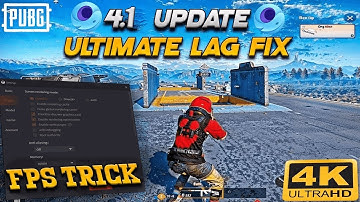 PUBG Mobile 4.1 Update Lag Fix | Gameloop Ultimate FPS Boost Trick | 90 FPS Ultra Smooth Settings