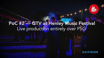 IBC Accelerator Programme: Reimagining Live Music with Private 5G – Haivision x QTV