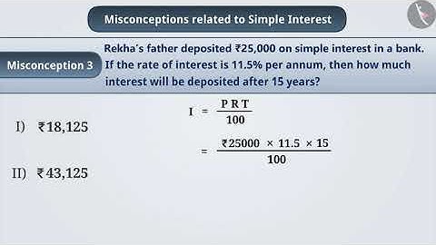 Simple Interest | Part 3/3 | English | Class 7