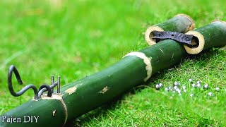 DIY Slingshot - Unique And Powerful Bamboo Slingshot