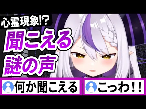 配信中に時々謎の声が入っているとリスナーから指摘されるラプラスダークネス【ラプラスダークネス/ホロライブ/切り抜き】