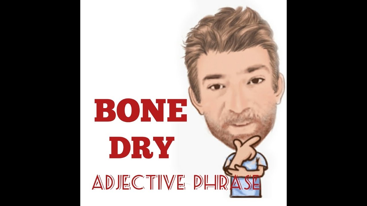 English Tutor Nick P Adjective Phrase (96) Bone Dry Origin YouTube