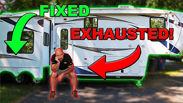 Fixing 14 Foot Slide Out Floor and Installing New Flooring In $12,000 Auction RV.