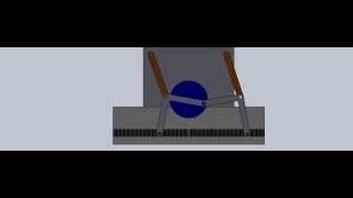 Pallarpad's Beta Stirling drive in Solidworks 3D
