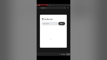 Todo App using React | Talyb #programming #react #reactjs #coding #javascript