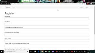 'Digital Receipt' Cloud Project (Part 1) | Web Application GUI