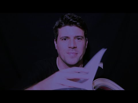 ASMR: LENDO PARA VOCE DORMIR com SUSSURROS | Tela escura | Muito SONINHO | SONS de páginas | Cozy