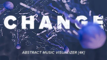 Change - Michael FK | AUDIO VISUALIZER 4K MUSIC VIDEO | ABSTRACT BLENDER JELLYFISH | CHILL LOFI EDM