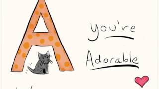 [Alphabet Song] "A" , You Are Adorable _ Lyrics chords