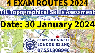 TfL Topographical Skills Test Jan 24 | Denham Roundabout | South East | Cassland | A406 Hannah Close