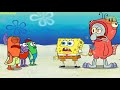 SpongeBob's Game Frenzy: All Cards Collected All Wins/ All Fails Part 1- Nickelodeon Kids Games