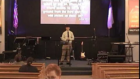 April 12 AM Sermon with Pastor Jared Burgess