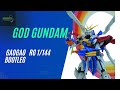 Review gaogao rg 1144 god gundam with light effect bootleg