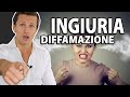 Ingiuria e diffamazione: cosa è reato? | avv. Angelo Greco