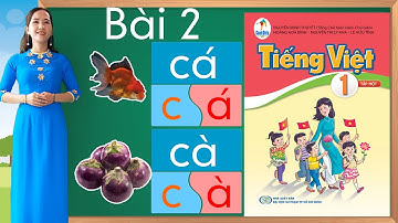 Tiếng việt lớp 1 sách cánh diều - Bài 2 |Learn vietnamese |Bảng chữ cái tiếng việt