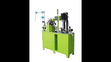 YFM-B-100YWCA Auto invisible zipper double polarizing and nylon wire bottom stop welding machine