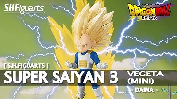 S.H.Figuarts Super Saiyan 3 Vegeta Mini Daima Review