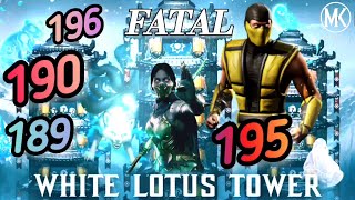 FATAL WHITE LOTUS TOWER (189-196) GOLD TEAM./ СМЕРТЕЛЬНАЯ БАШНЯ БЕЛОГО ЛОТОСА, ЗОЛОТОМ./ MK MOBILE