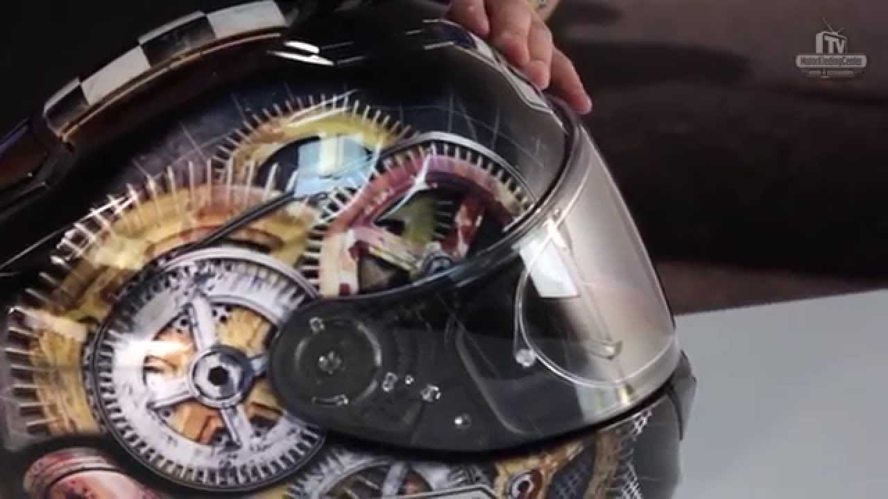 Shoei GT-Air Cog Helmet Review at RevZilla.com - YouTube