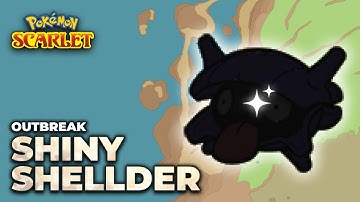 Shiny Shellder (Outbreak) in Pokemon Scarlet & Violet