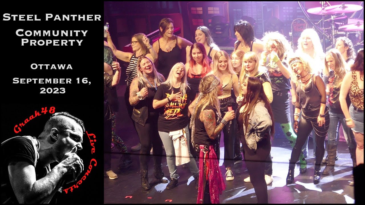 Steel Panther - "Community Property" - Ottawa - September 16, 2023