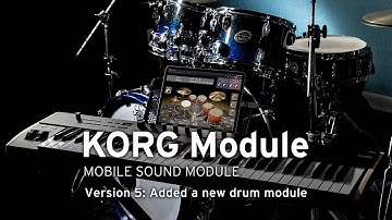 KORG Module version 5: Added a new drum module