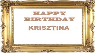 Krisztina   Birthday Postcards & Postales - Happy Birthday