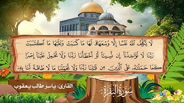 تراتيل النبلاء | الجزء الثالث | تلاوة من سورة البقرة | القارئ: ياسر طالب يعقوب | رمضان النبلاء4