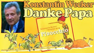 Konstantin Wecker singt: "Danke, Papa" (aus dem Kindermusical "Pinocchio", 2003)
