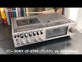ラジオ日米戦：Radio ソニー SONY CF-2700 (デンスケ) vs AFN Tokyo