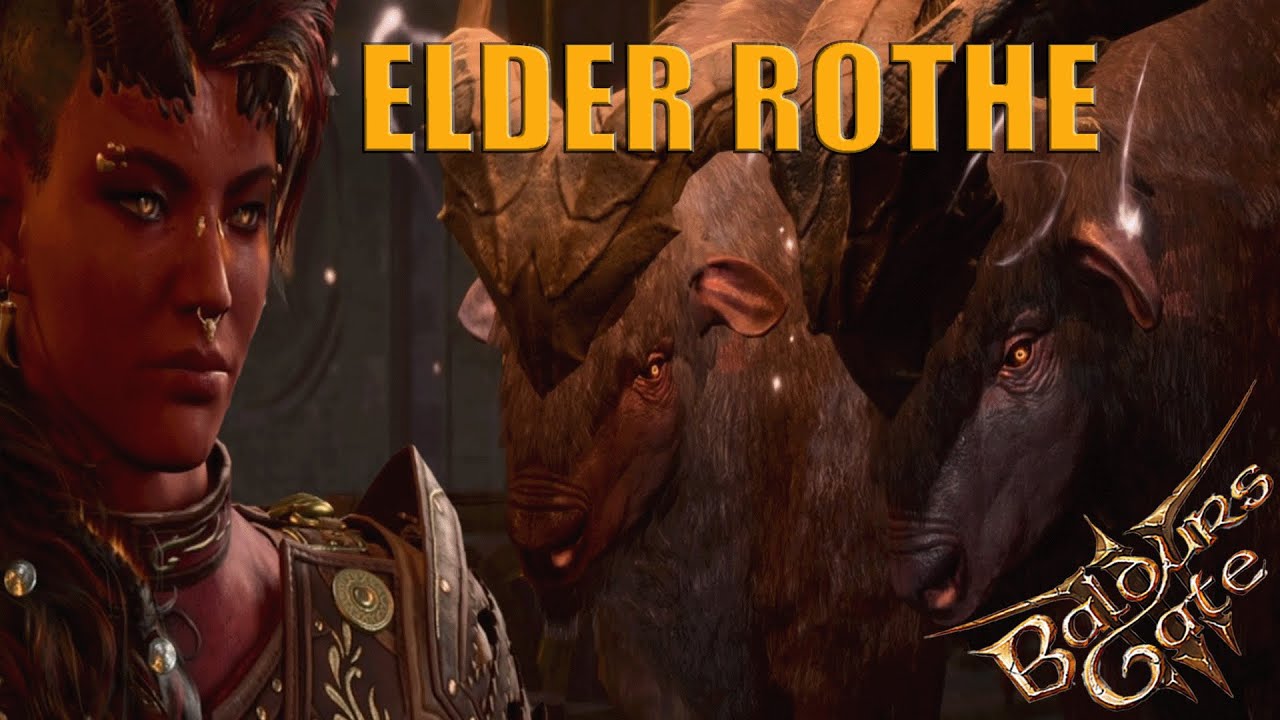 Elder Rothe Baldur's Gate 3 - YouTube