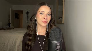 ASMR GIRL TALK | losing friendships, dating, hair care & more 🎀 screenshot 1