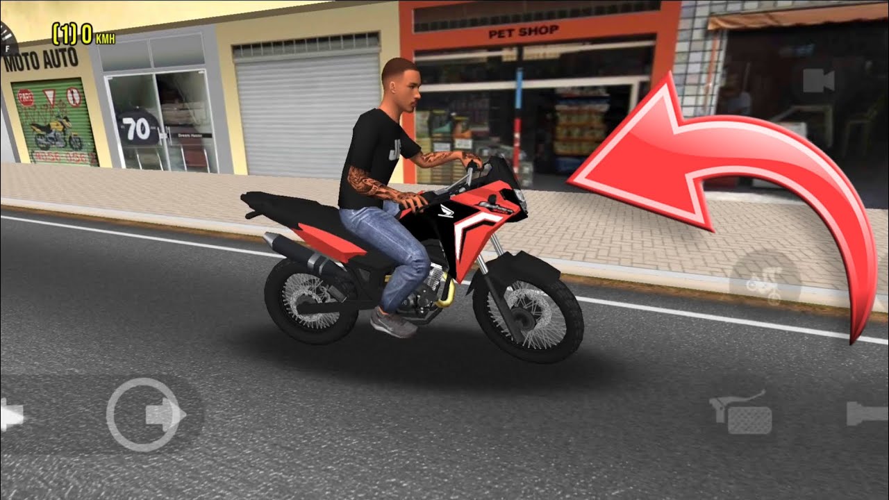 Olha como ficou minha SAHARA 🔥🔥🔥 moto wheelie 3d 