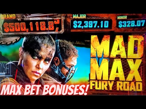 Mad Max Slot Machine Max Bet Bonus | The Simpsons Slot Machine Max Bet Bonus - Great & Fun Session