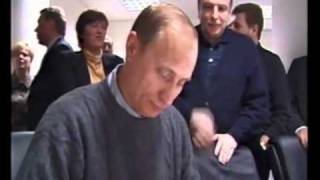 Избирательная команда Путина на первых выборах!