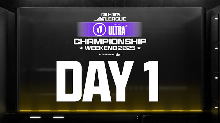 Call of Duty League Championship Weekend | Day 1