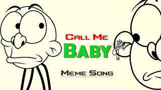 Call Me Baby (Remix) | 4K Meme | Rico Animation x Music Zone | Best Funny Song | Baby Song 2023