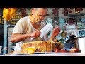 Most busy Knife Grandpa thin duck pork food / Macau street food / 가장바쁜 칼치는 할아버지