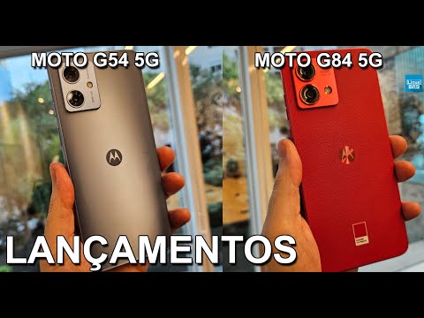 Chegaram os novos Motorola Moto G54 5G e Motorola Moto G84 5G - Especificações e preço de lançamento