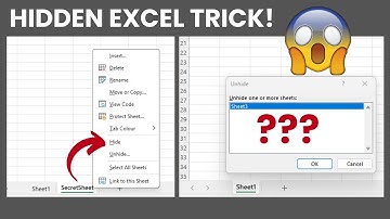 🚀 The ULTIMATE Excel Hiding Trick! Super Hide Sheets with VBA! 🔥👨🏼‍💻