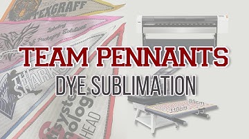Team Pennants Flag Sublimation Printing