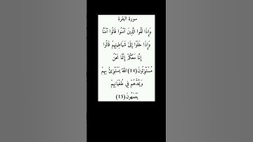 أرح قلبك وسمعك ❤️❤️❤️ القرآن الكريم راحه نفسية 😍😍 قرآن آيات القرآن سورة البقرة الشيخ سعد الغامدي 💓💓💓