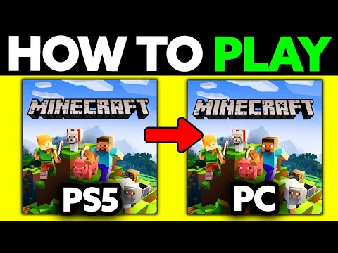 How To Play Minecraft Crossplay PS5 and PC (2025) - Step by Step